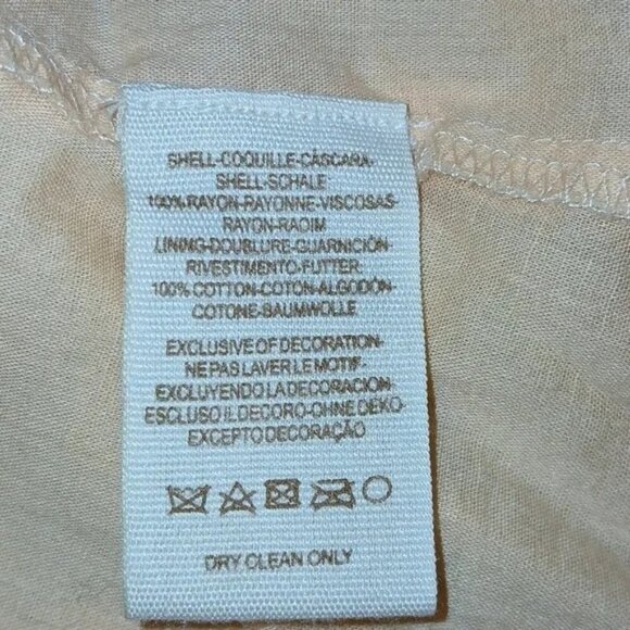 Free People Easy on the Eyes Pastel Orange Embroidered One-Shoulder Top - Picture 6 of 6